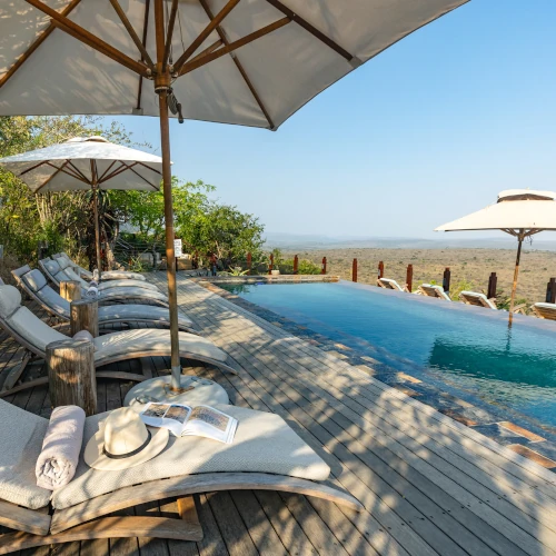 Lodge in Afrika